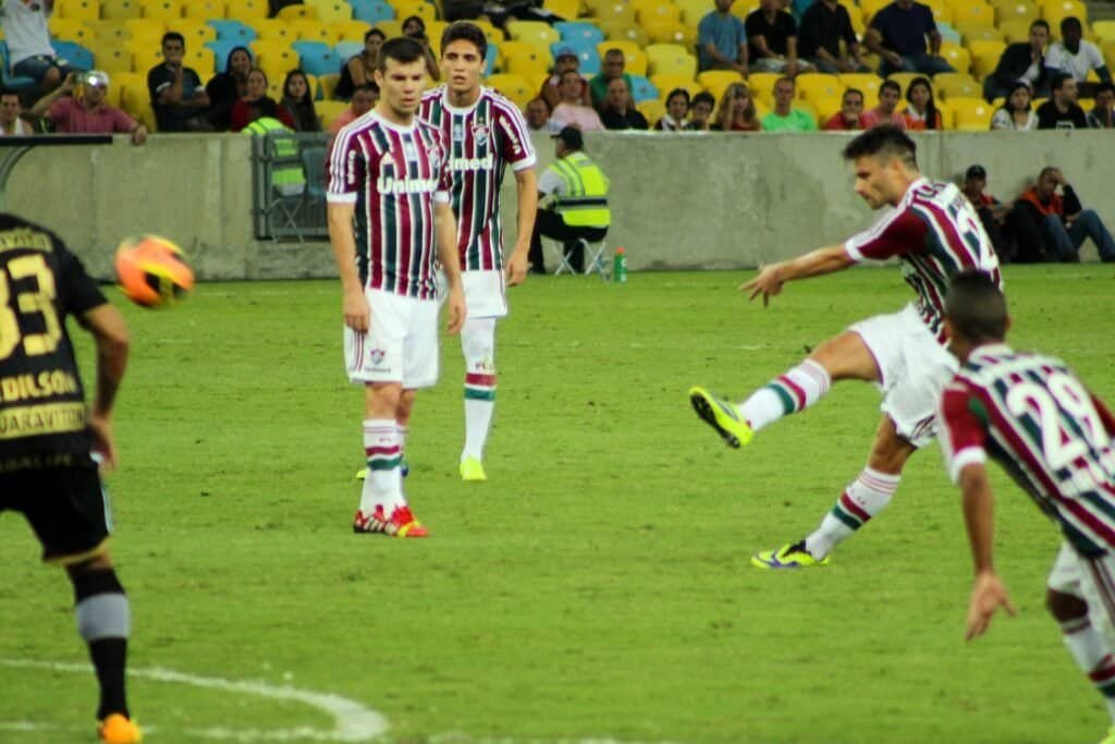 Jogo entre Fluminense e Botafogo pelo Campeonato Brasileiro. Foto: Rodrigo Prieto (Wikimedia Commons, CC BY-SA 2.0)