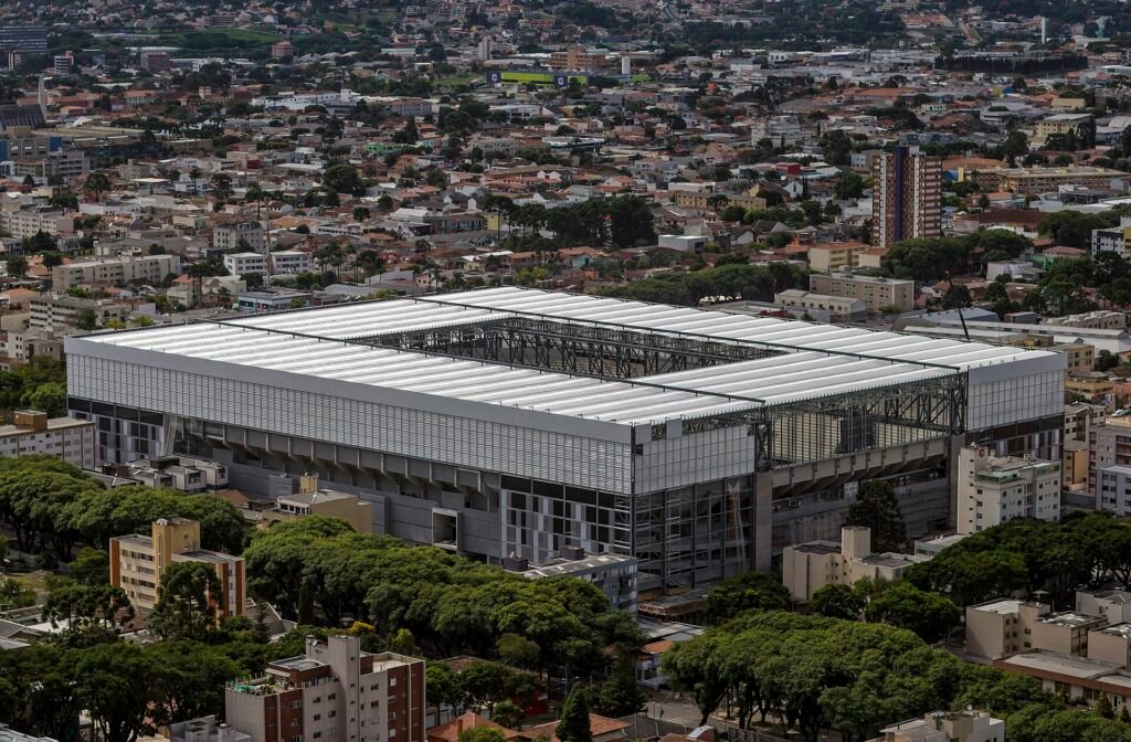Arena da Baixada, estádio do Athletico Paranaense, em Curitiba. Foto: Governo Brasileiro/Wikimedia Commons (CC BY 3.0 BR)