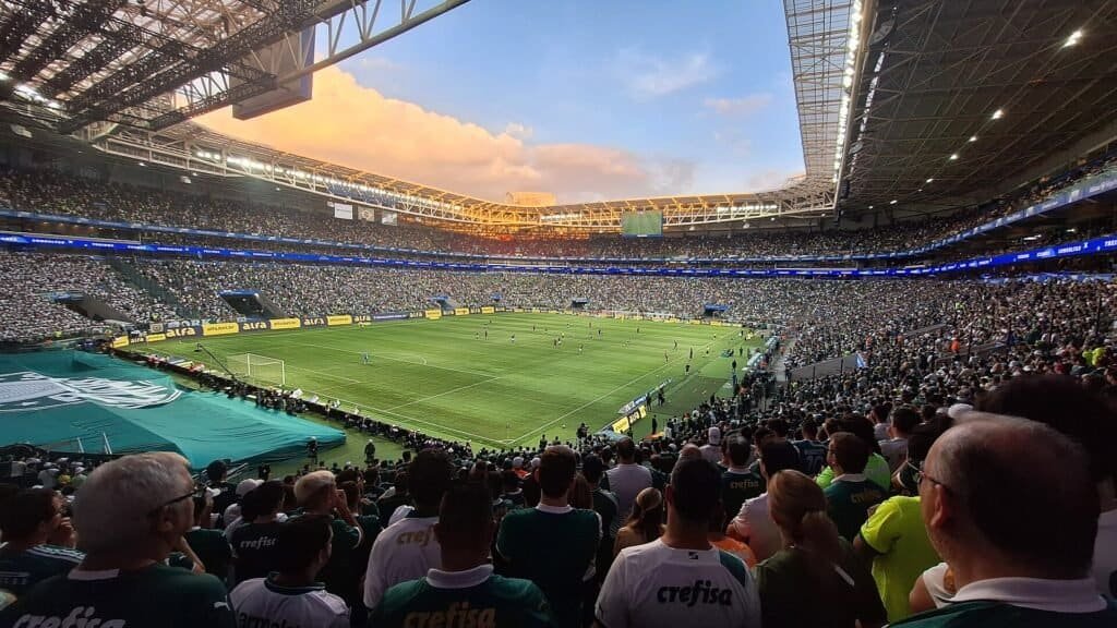 Allianz Parque, estádio do Palmeiras - Foto: Leonef (CC BY-SA 4.0)