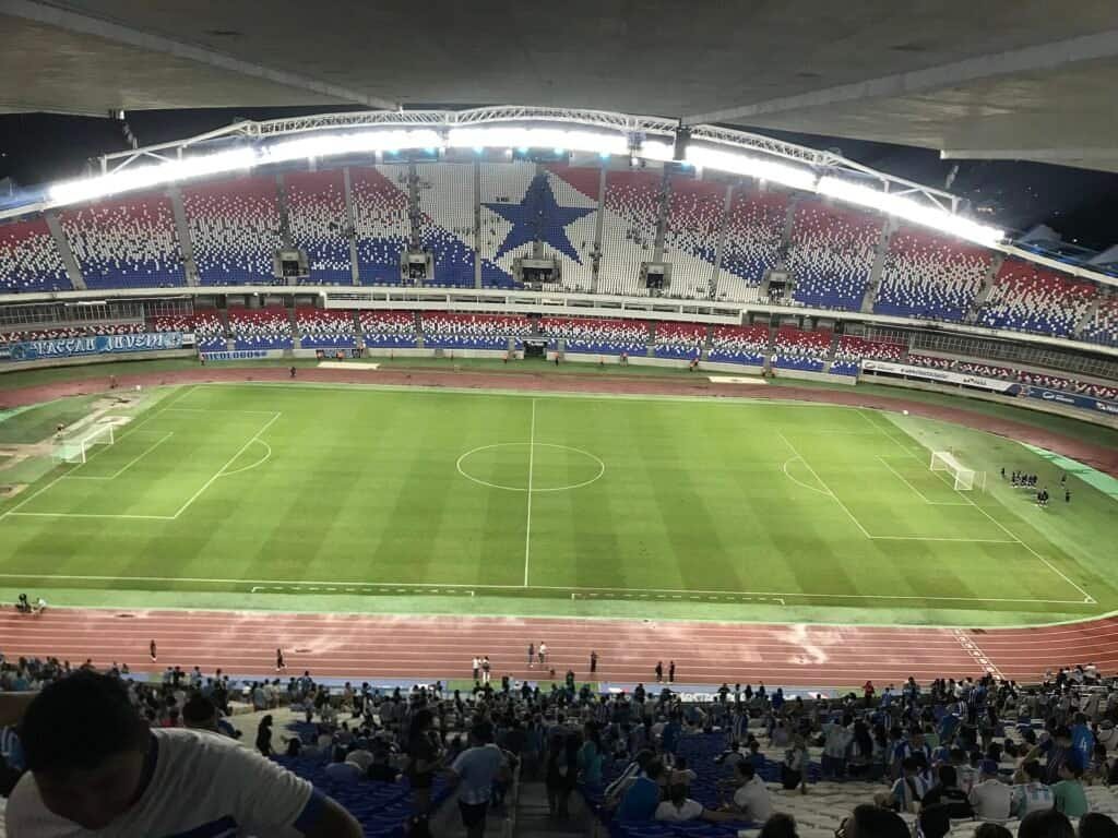 Estádio Mangueirão, em Belém, casa do Clube do Remo. Foto: Hiarley Marques / Wikimedia Commons (CC BY-SA 4.0)